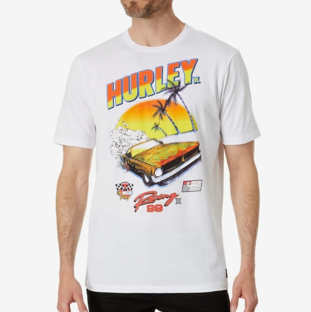 NWT Men's Hurley Nascar tee